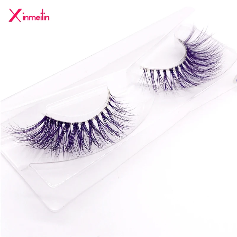 Новинка 9D цвет норки накладные ресницы оптовая продажа Поддельные натуральные