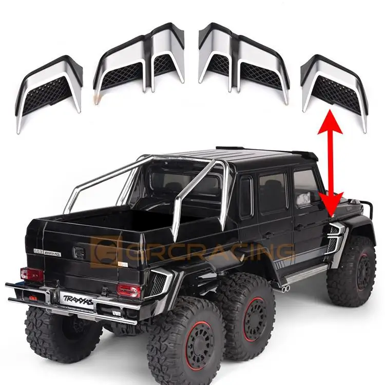 Mjrc Wheel Eyebrow Ventilation Grille Kit Side Exhaust Aerodynamic Decorative Plastic Parts G162c For Trax Trx6 G63 Trx4 G500