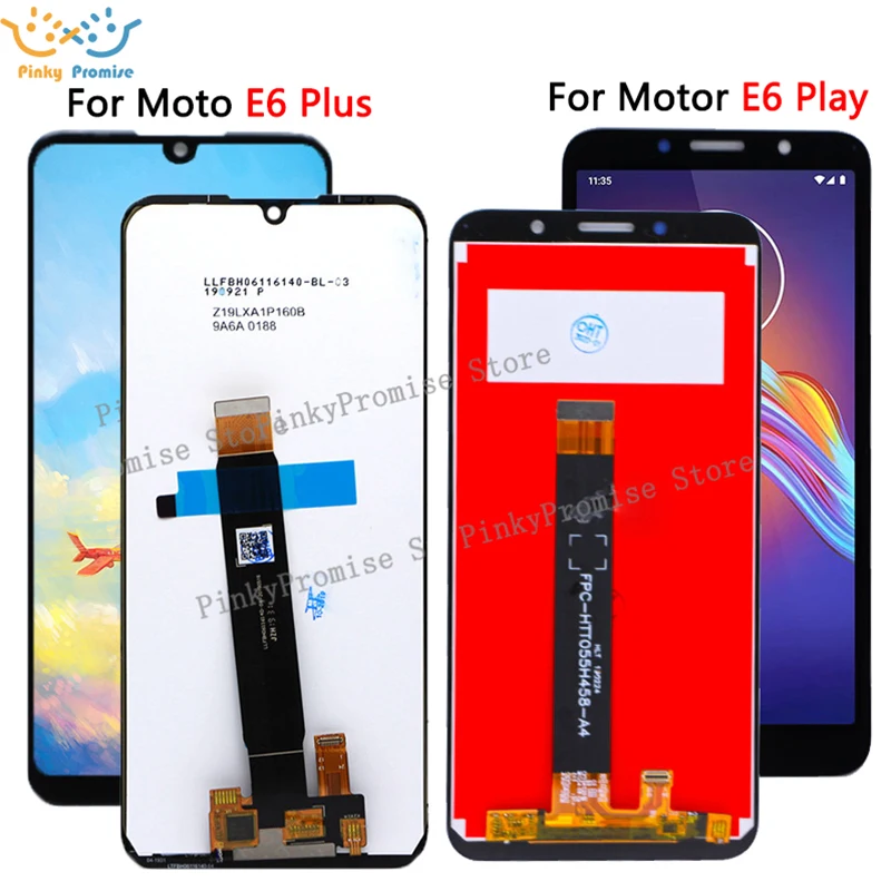 Оригинальный для Motorola Moto E6 Plus PAGA0004 LCD Play дисплей сенсорный экран сенсор