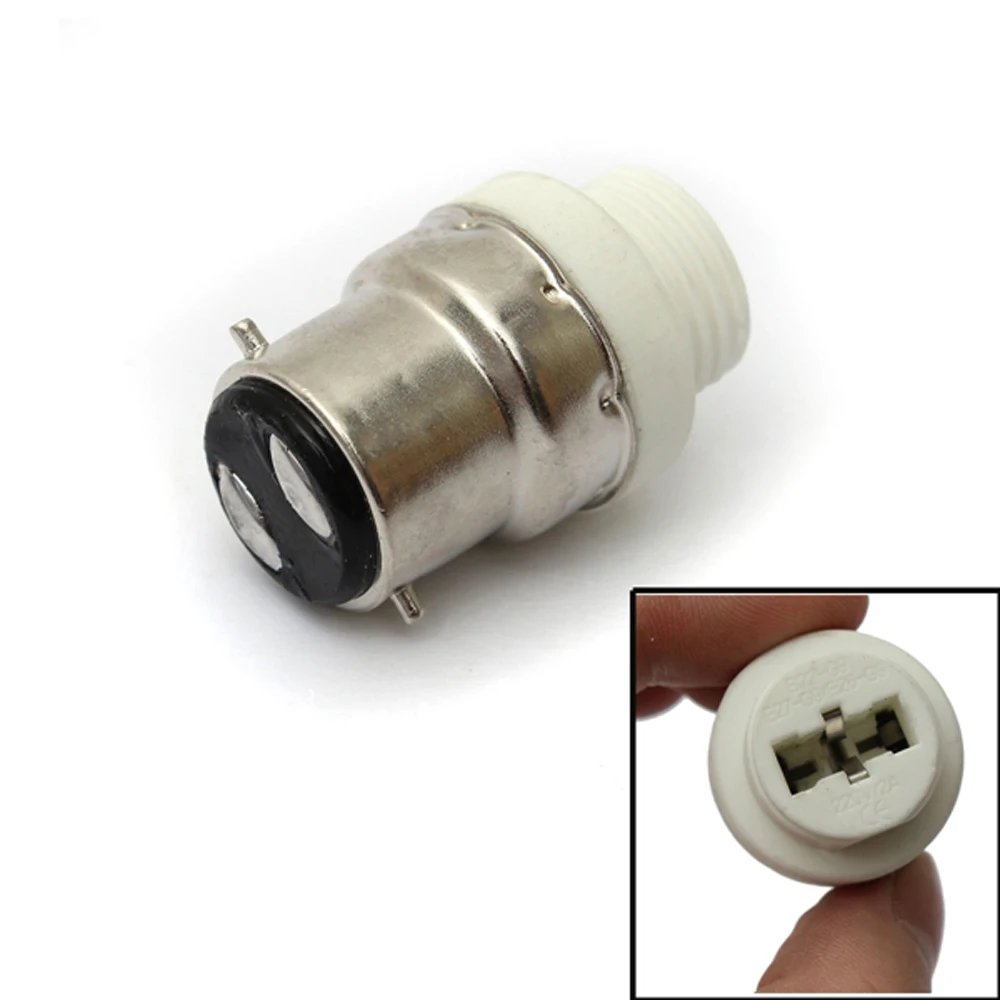 

High Quality Bayonet BC B22 To G9 Light Bulb Adaptor Lamp Socket Converter Holder Connector Lowest Price