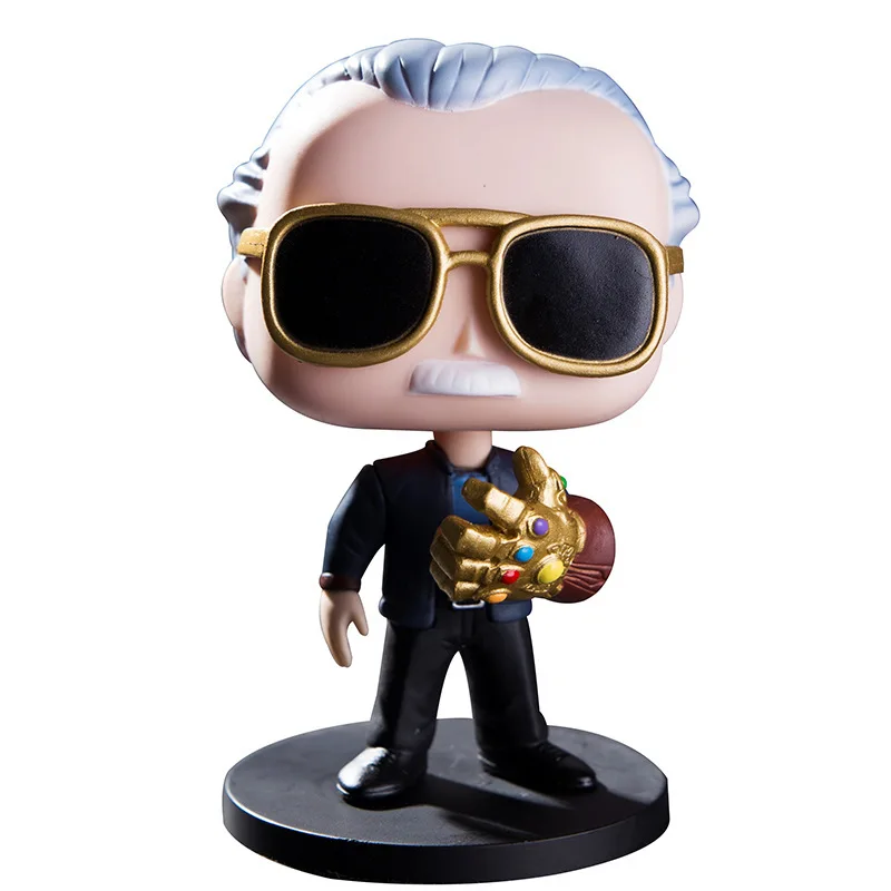 Funko pop экшн игрушка Фигурки Мстителей funko marvel creator Стэн ли Стэнли Аниме игрушки для