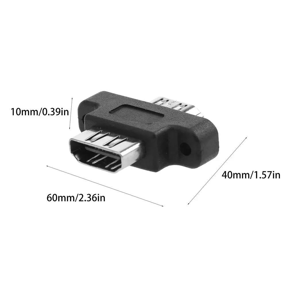 Винтовой замок Панель Крепление HDMI Женский удлинитель F/F кабель адаптер разъем |