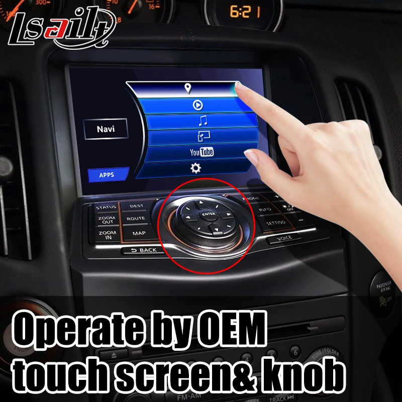 Lsailt Android 9 0 Carplay &amp GPS навигация мультимедийный видео интерфейс с YouTube Netflix для 2010-2018