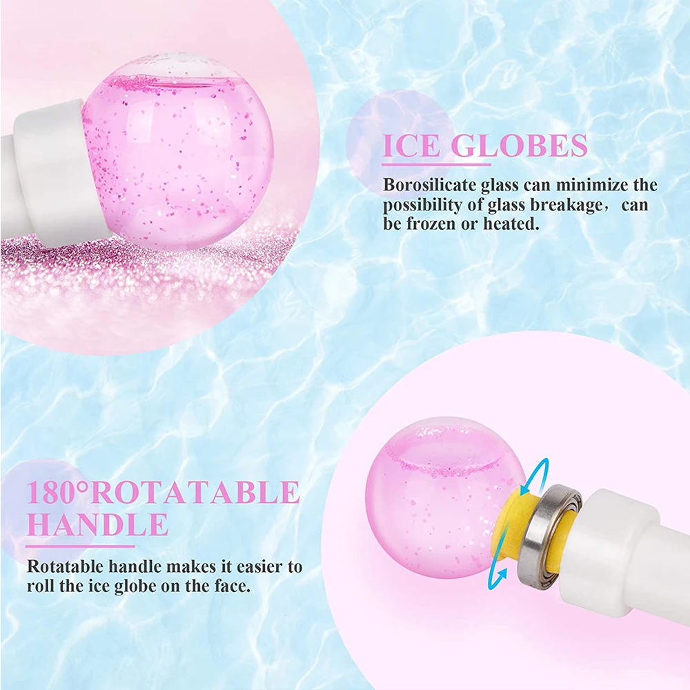 Аппарат для массажа лица ледяные глобусы красота Хоккей энергия хрустальный шар