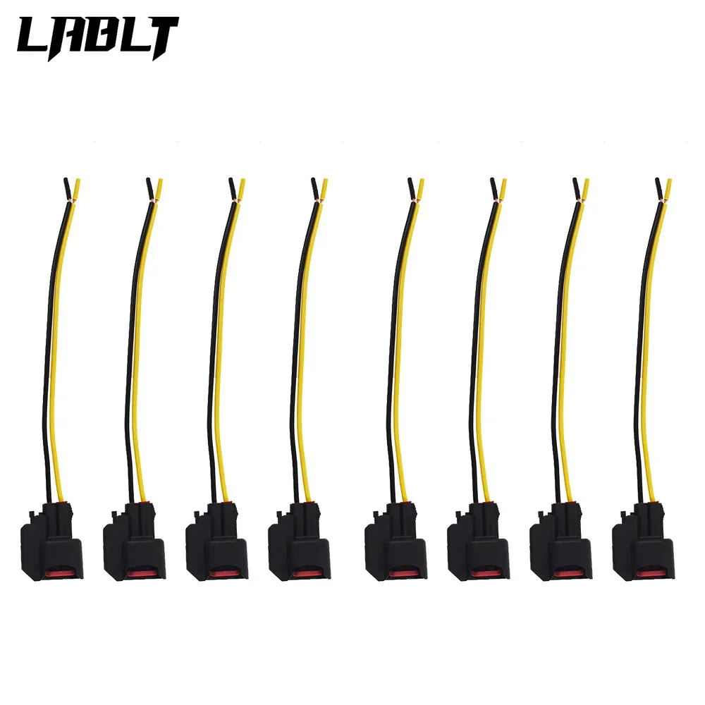 8x Fuel Injector Connector Pigtail Harness EV6 EV14 USCAR For Dodge LS2 LS3 | Автомобили и мотоциклы