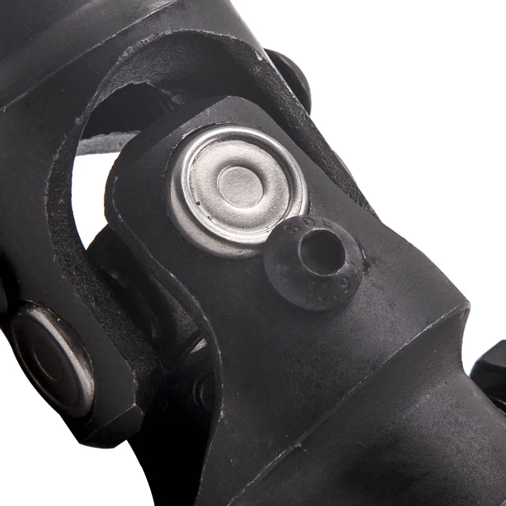 

Black Universal Steering 3/4 inch DD X 3/4-30 Spline U-Joint Shaft 3/4" fitting