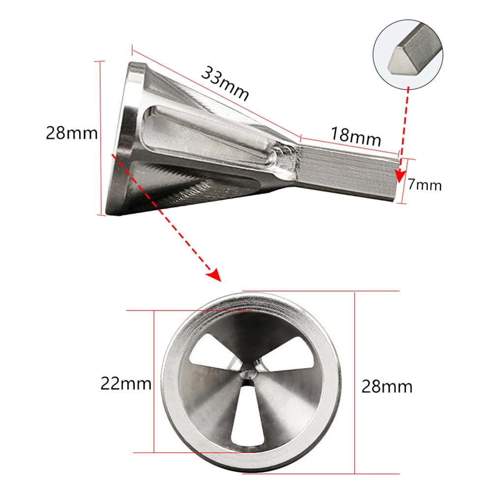 Stainless Steel Deburring External Chamfer Tool Remove Burr Tools for Metal Drilling Drill Newest | Инструменты