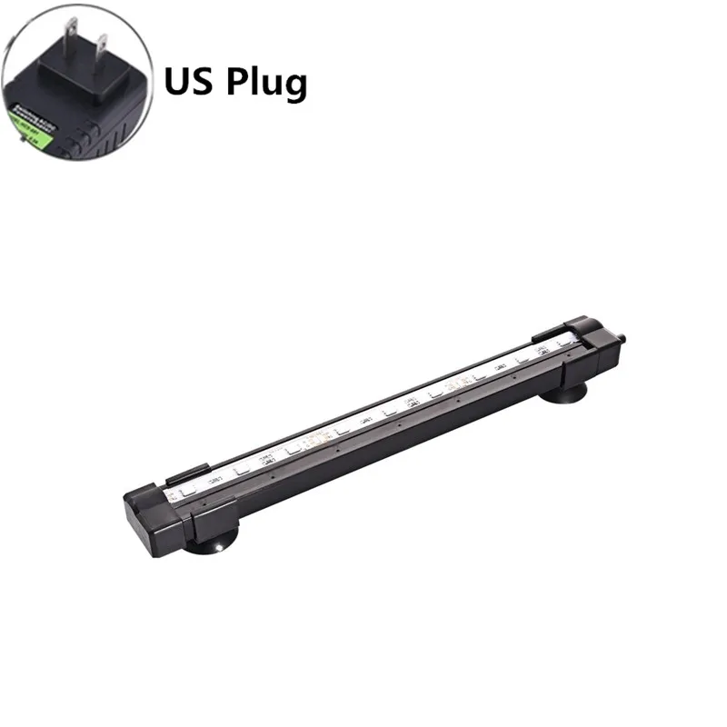 US Plug Пузырьковый светильник 32 см RC Водонепроницаемый погружной светильник для аквариума SMD RGB красочный светодиодный светильник для аквариума - Цвет: US Plug