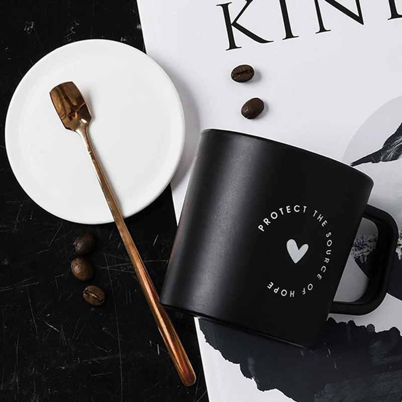 Пластиковый Кактус в скандинавском стиле чашка с крышкой ручкой домашняя