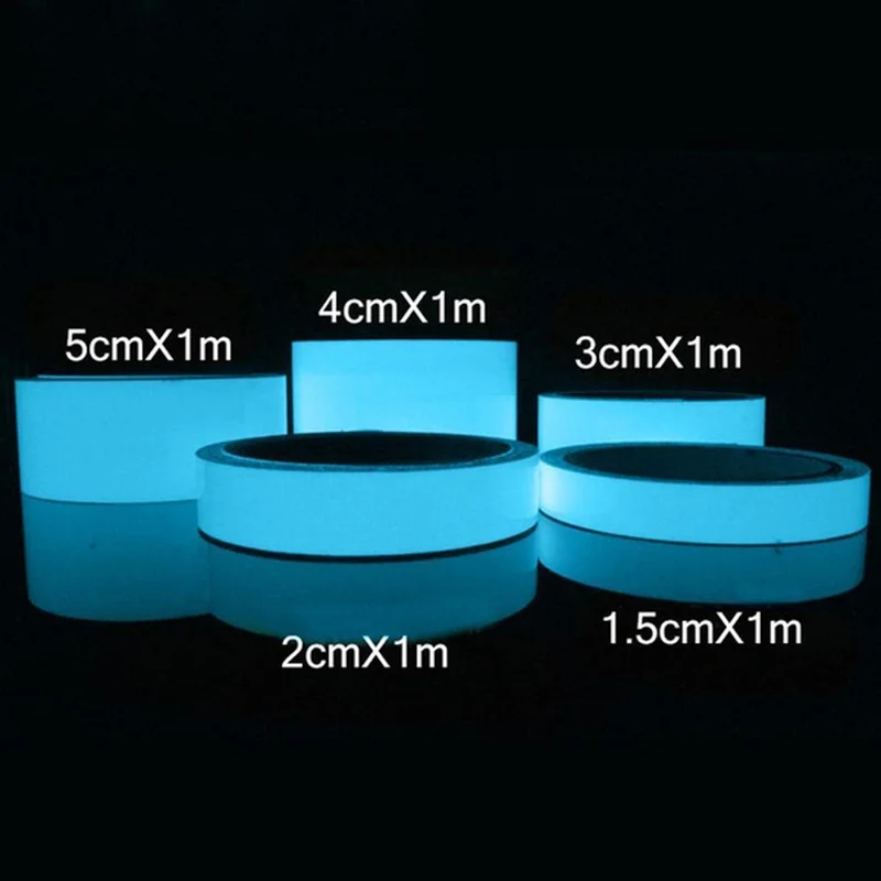 

Luminous Tape Fluorescent Night Self-adhesive Glow In Dark Safety Film Sticker Safety Security Stage Decor home Decoration