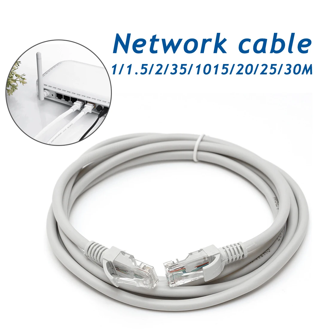Ethernet кабель Cat5 Lan RJ45 сеть Cat 5 маршрутизатор Интернет Патч корд для компьютера 1 м/3
