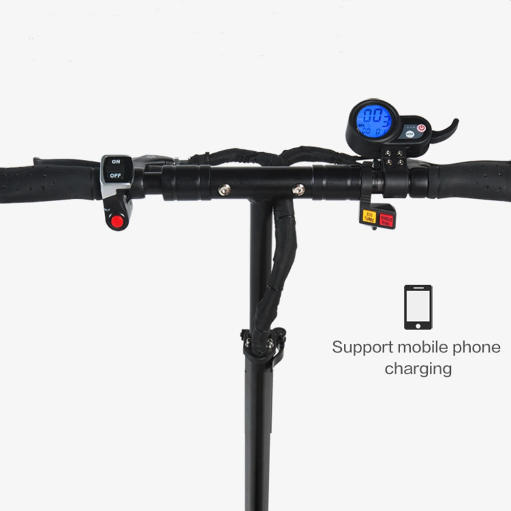 Электрический самокат GUNAI Для Взрослых Унисекс Складной литиевый аккумулятор 52 в