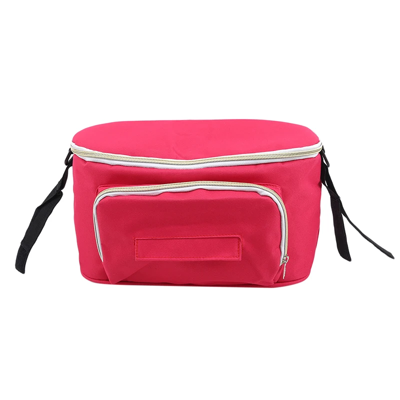 

Solid Color Stroller Bag Organizer Large Capacity Mom Travel Hanging Bag Carriage Pram Cart Yoya Diaper Bag Stroller Accessories
