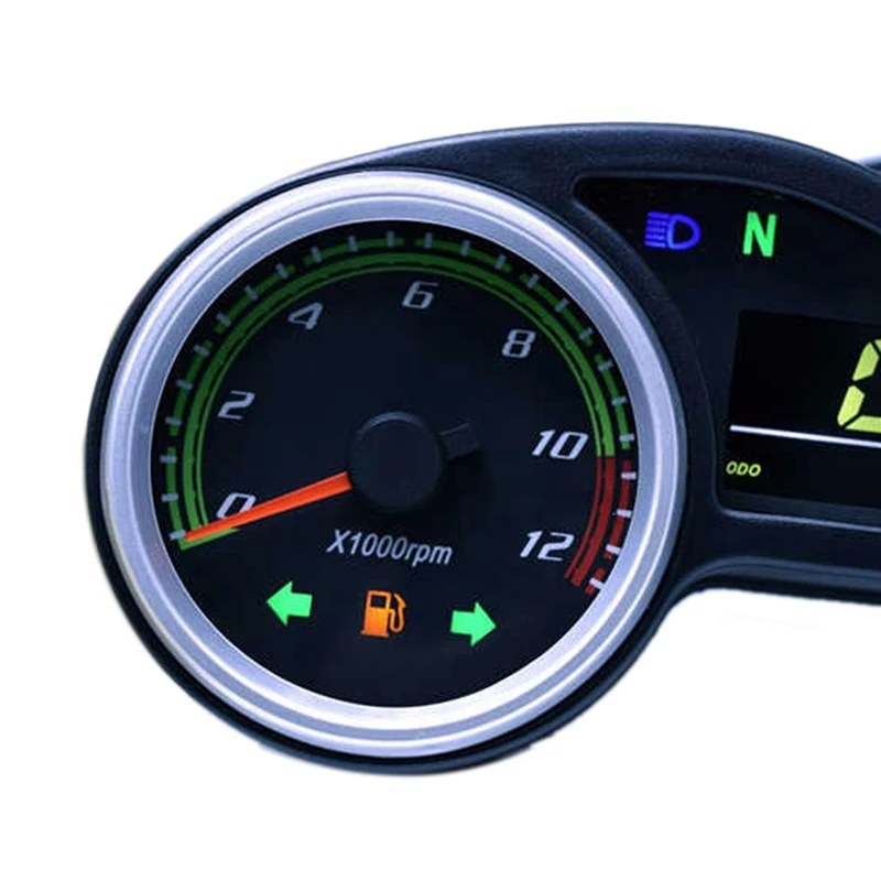 

Motorcycle LCD Digital Instrument Odometer Type Speedometer Tachometer Gauges for Brazil CG Off-Road GY200 Enduro 250