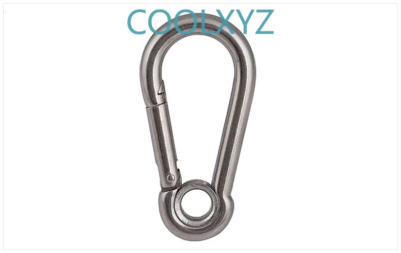 Скалолазание из нержавеющей стали защитная Пряжка быстро висящая альпинистская