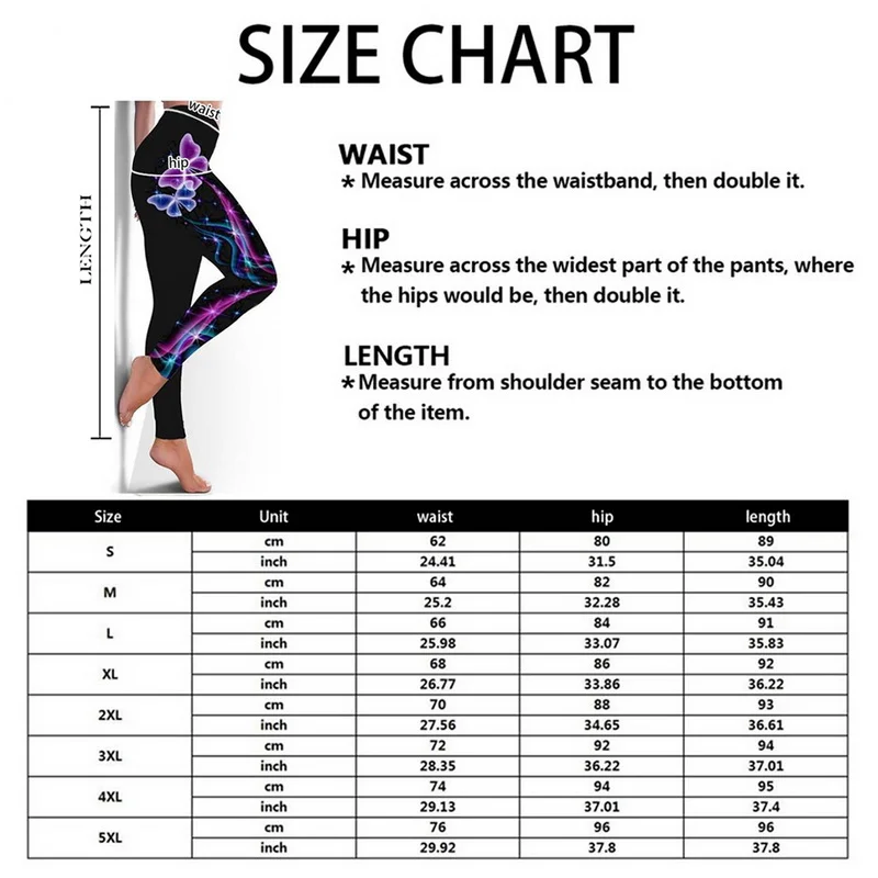 

2021 High Waist Leggings Push Up Leggins Butterfly Print Women Fitness Running Gym Pants Energy Leggings Sport Girl Leggins