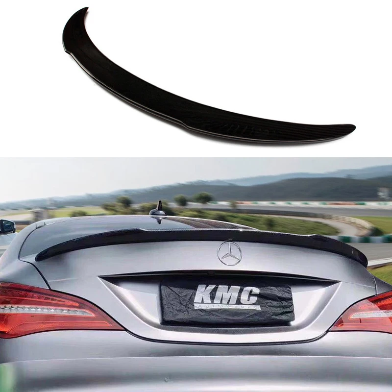 Benz CLA класс углеродного волокна задний спойлер багажник крылья для Mercedes CLA45 W117 C117