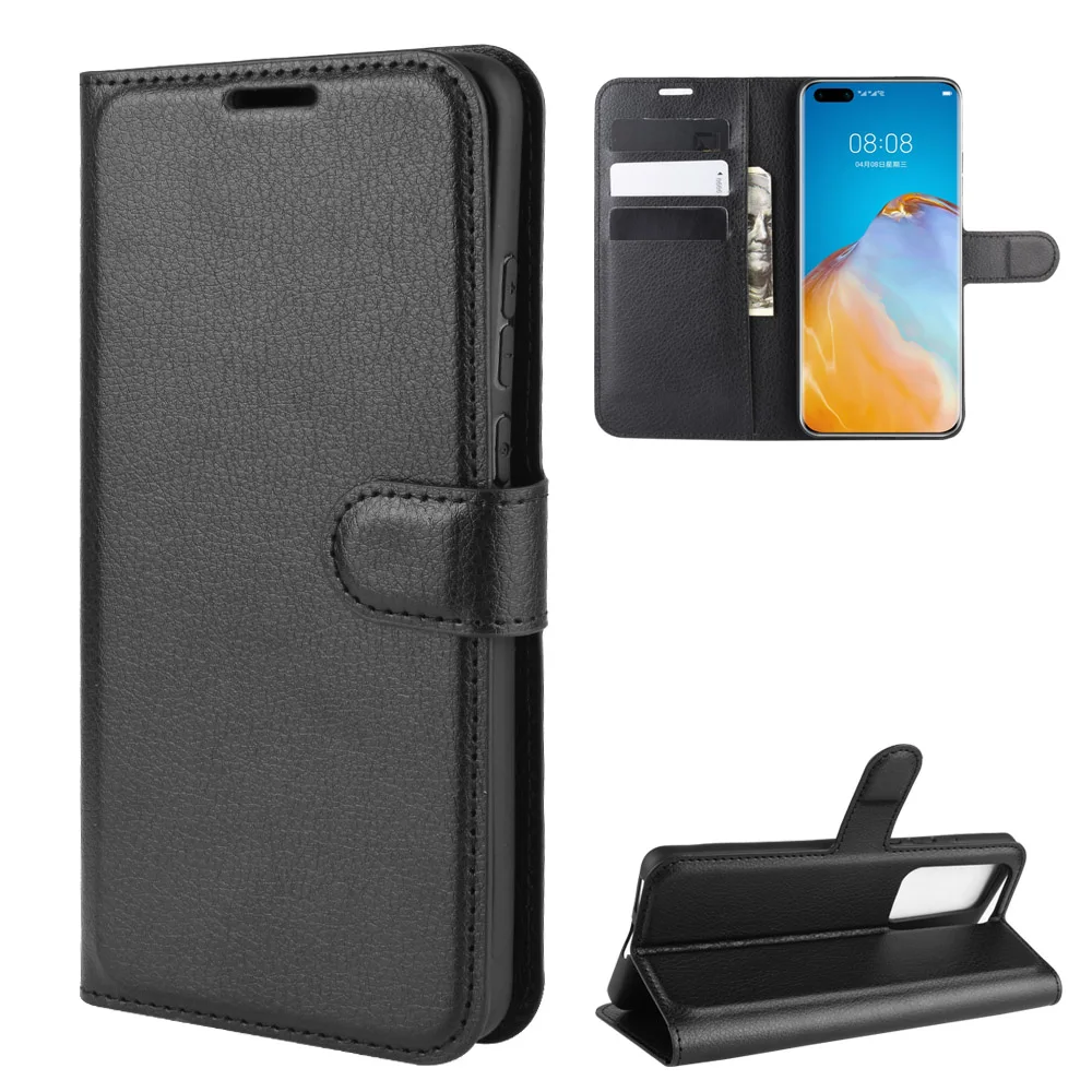 

For Huawei Mate 40 Pro Case Flip Cases For Huawei Mate 40 Pro 40 High Quality Leather Stand Cover With Card Holder