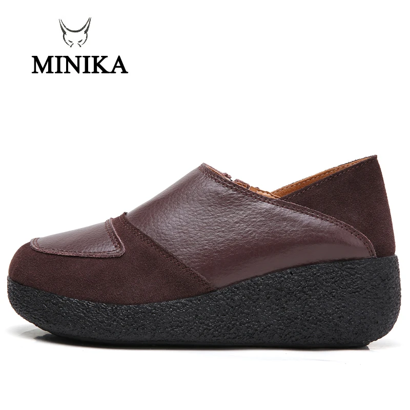 Большой размер 35 43 Новые кроссовки на платформе стройнящие тонизирующие туфли