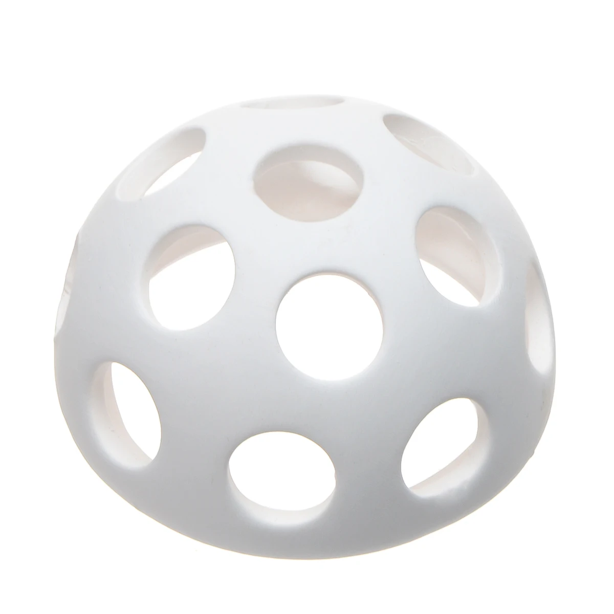 Украшение для аквариума Saim лампа с отверстиями белый керамический укрытие