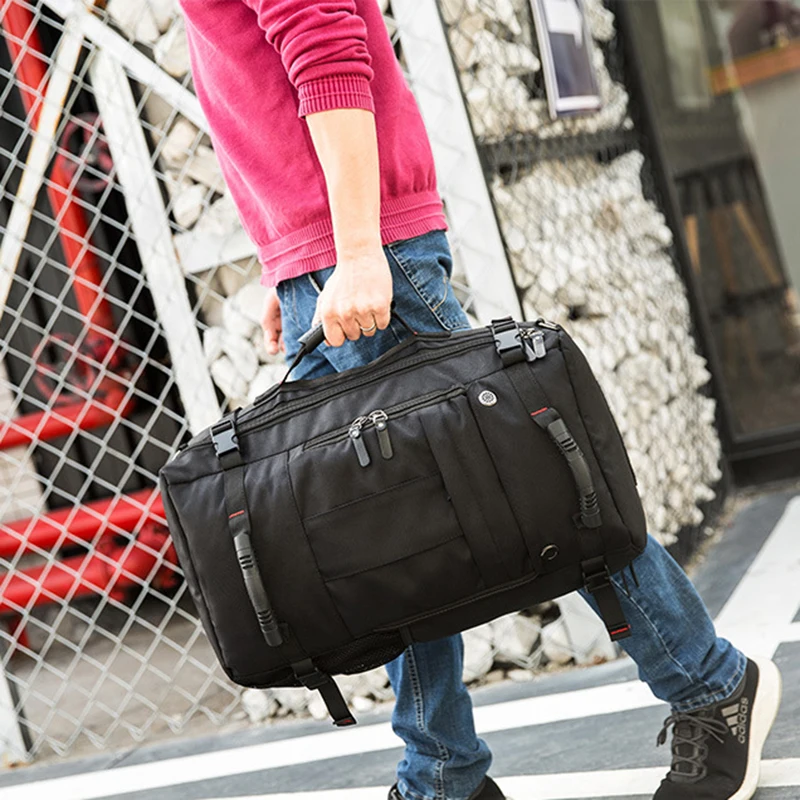 Yufang мужские дорожные сумки большой емкости багажный рюкзак для мужчин холст