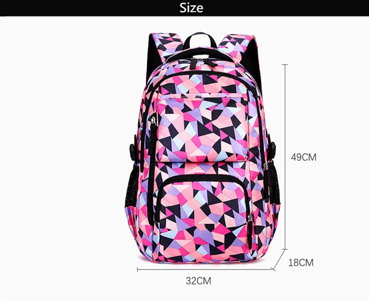 Школьный рюкзак OKKID на колесиках для девочек детский съемный ранец скалолазания