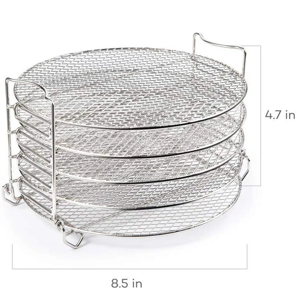 

5-layer grill for Ninja Foodi Dehydrator Stand Food Grade for Dehydrator Rack tand Acce High Quality Air Fryer Accessories