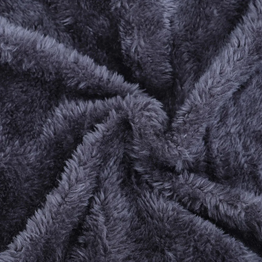 Новинка Мужская зимняя теплая шапка вязаная кепка с флисовой подкладкой мягкая