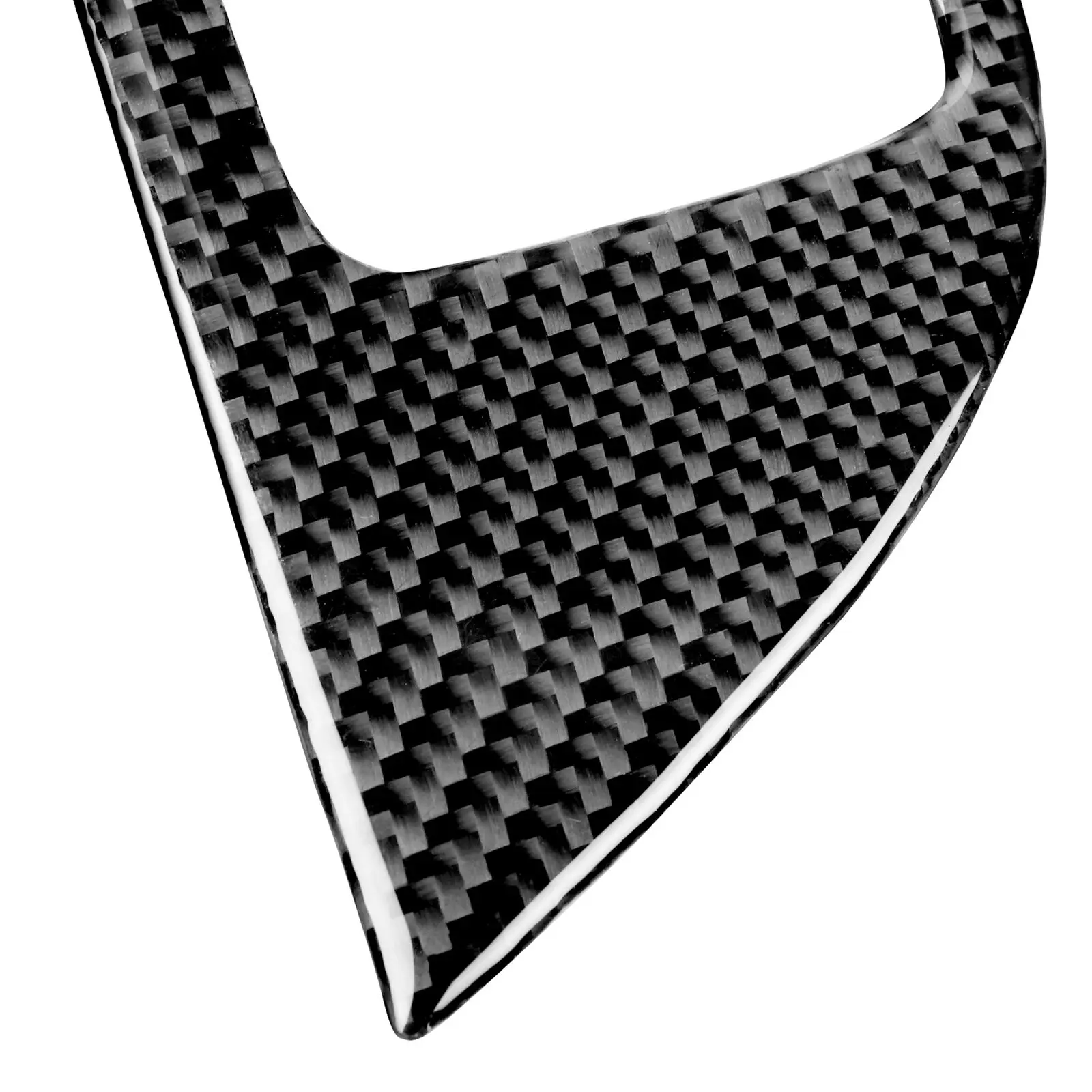 

For Mitsubishi Lancer EVO X 2008-14 Cover Window Black 2pcs Accessory Replacement