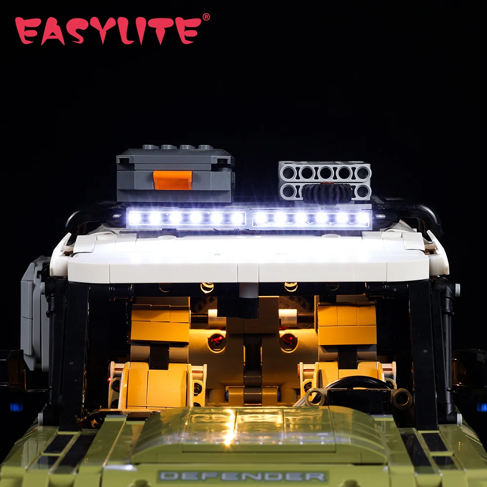 EASYLITE LED набор светильников для конструктора автомобиля Land Rover Defender 42110 без модели