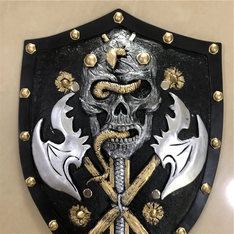Мрачный Жнец скелет головной щит косплей на Хэллоуин 1:1 экшн-фигурка кино