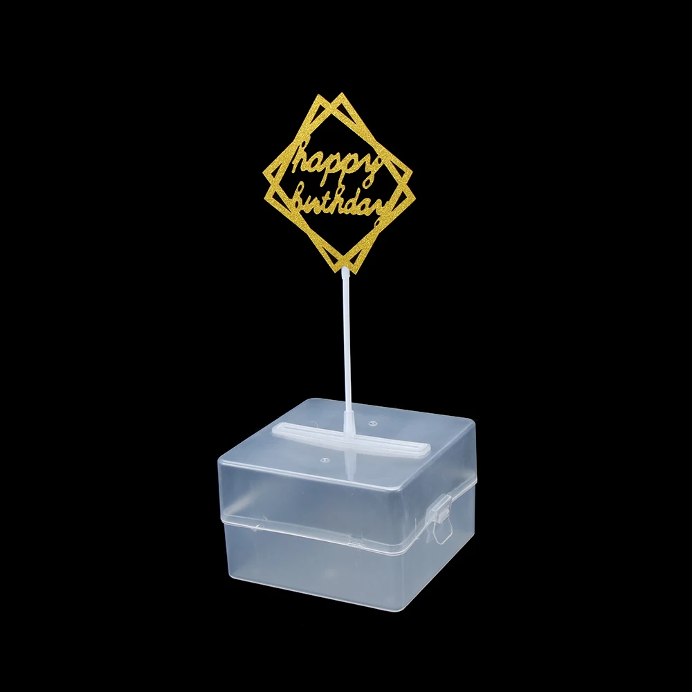 1 Набор коробок для хранения денег тортов Топпер украшения торта забавные