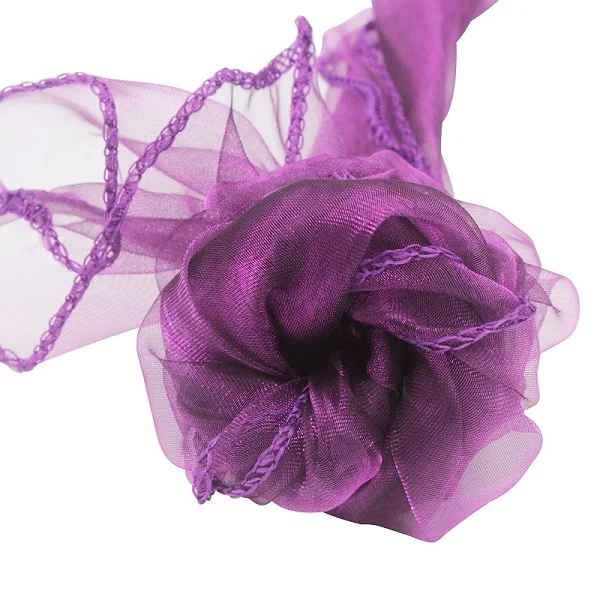 purple Абсолютно и высококачественный 50 шт. светильник из розовой органзы для банкета - Цвет: purple