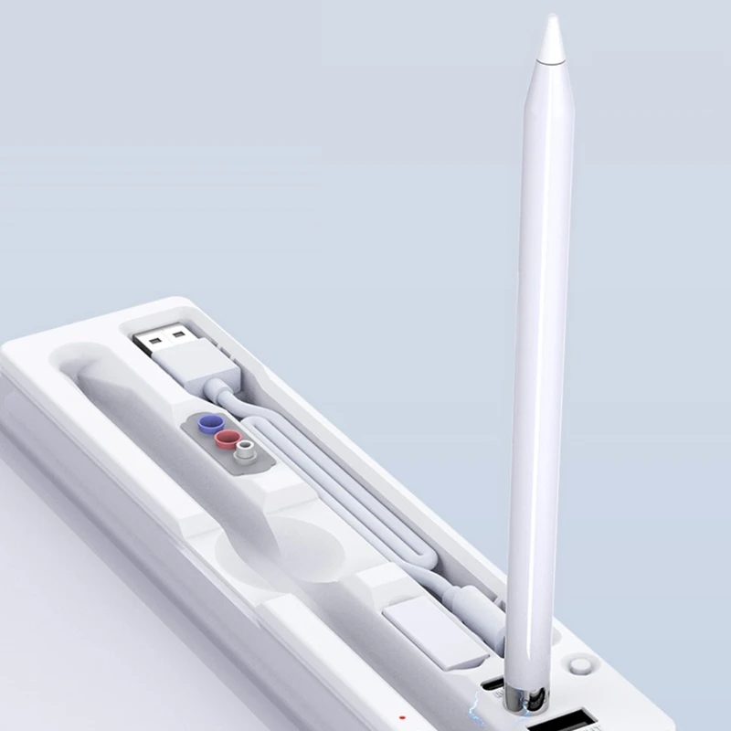 

for ipad Pencil Rechargeable Electronic Pencil Case Pencil Stand USB Charging