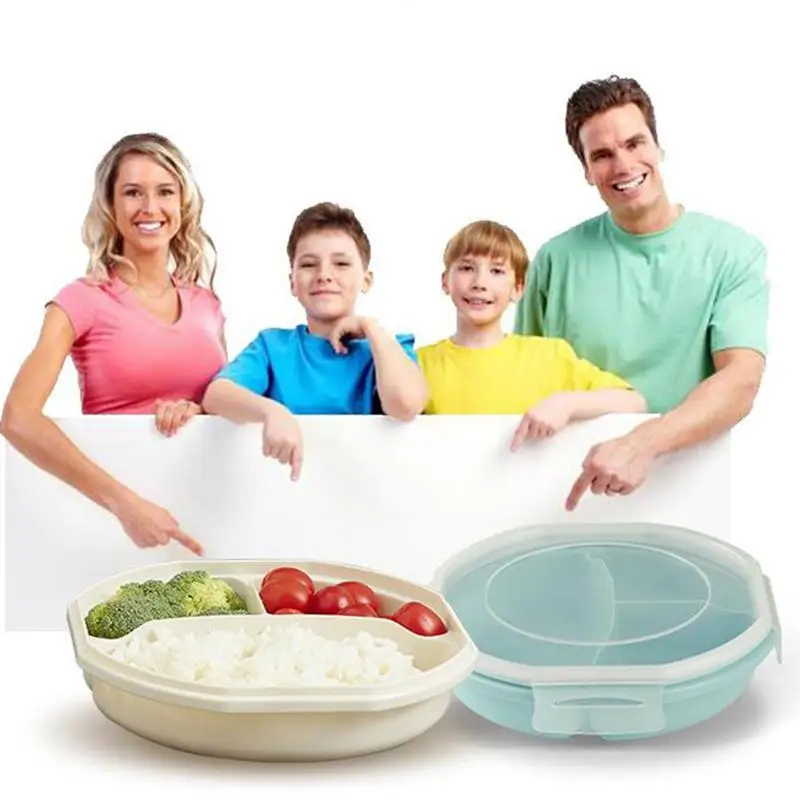 Разделенный сетчатый Ланч бокс удобный большой вместительный чехол для ланча