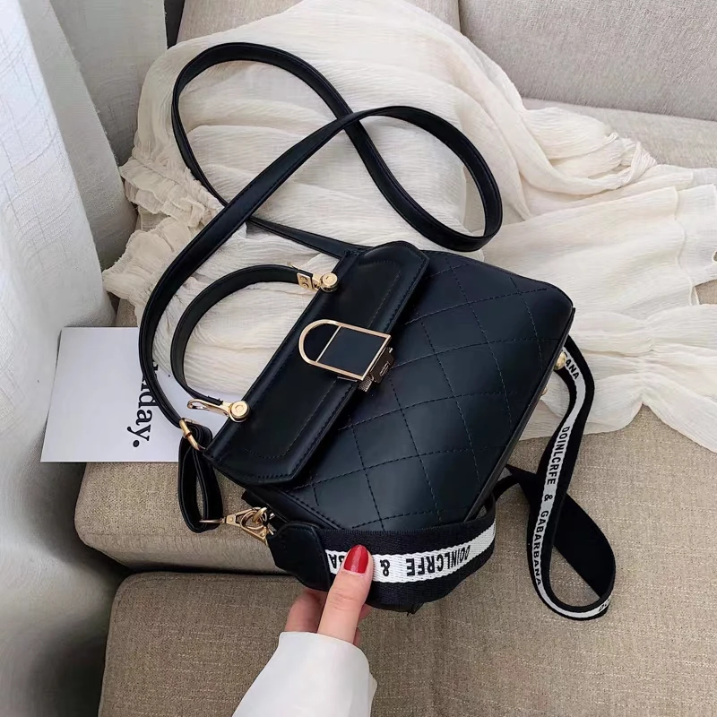 Новинка 2020 модная женская сумочка в стиле ретро широкий наплечный ремень сумка