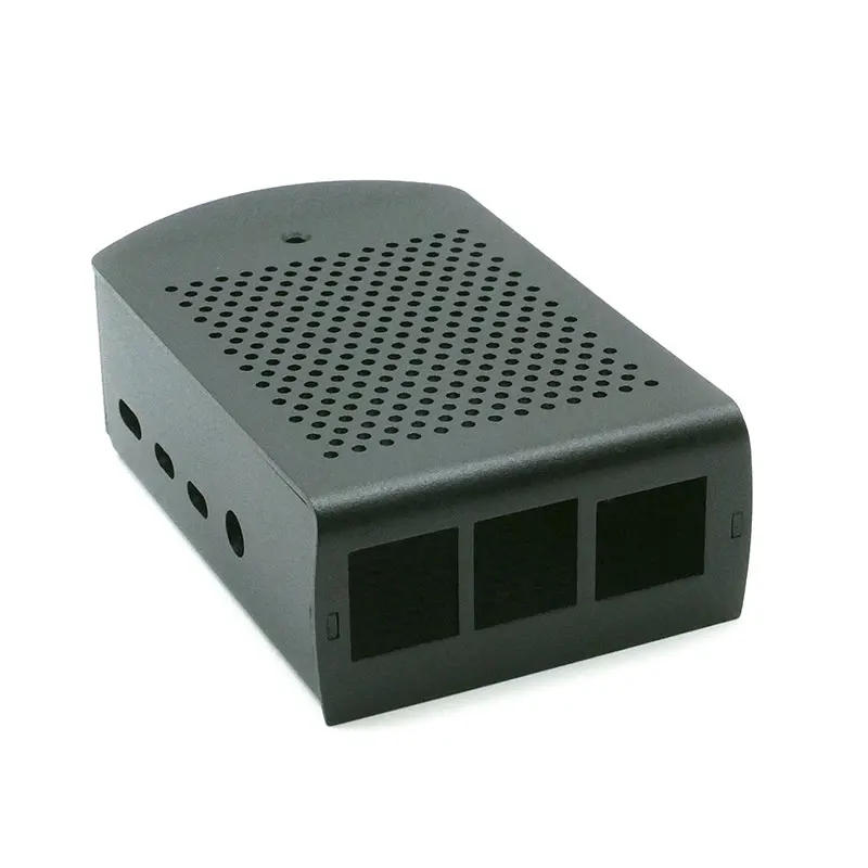 Чехол для Raspberry Pi 4 из алюминиевого сплава футляр с подвесным кронштейном