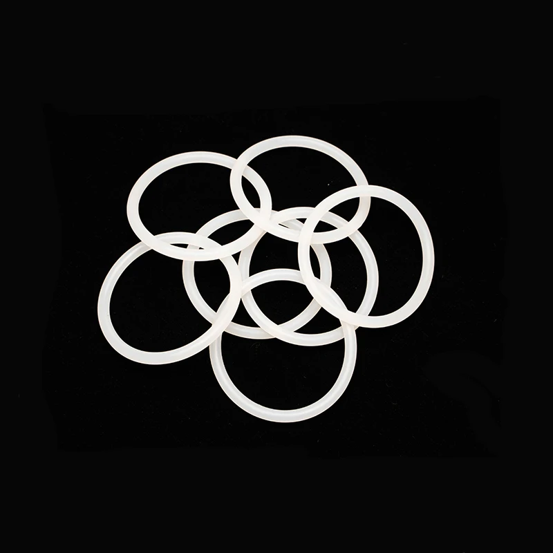 Уплотнительное кольцо VMQ красное и белое Силиконовое резиновое уплотнительное