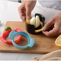 three in 1 egg cutter convenient multifunctional split device creativity stacked design food divider slicer boiled kitchen tools
