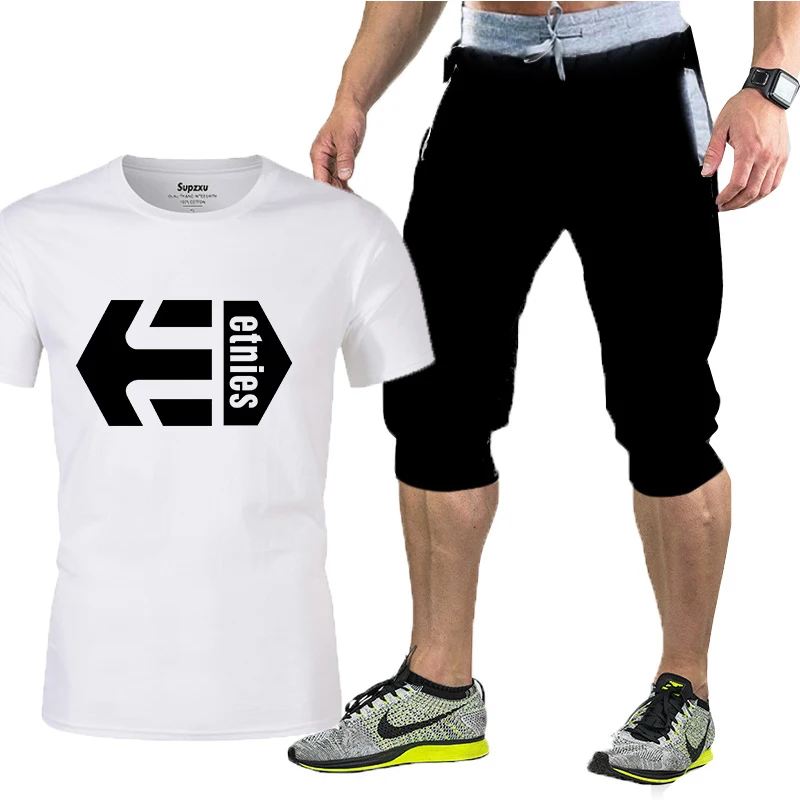 

Повседневная спортивная одежда 2021, мужской костюм с принтом и брюки, спортивный костюм из двух предметов, спортивная одежда, мужской костюм,...