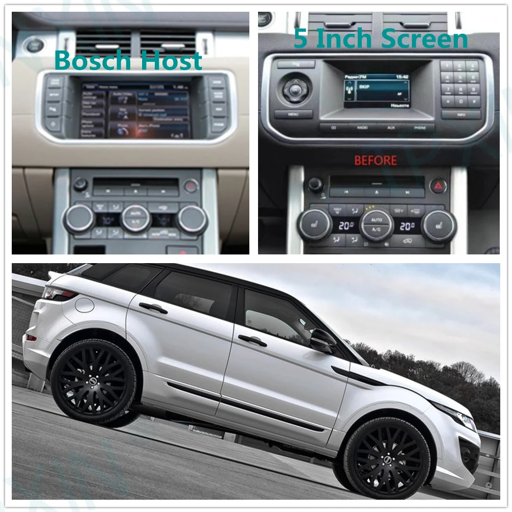 

For Land Rover Range Rover Evoque L538 2011 - 2018 Android 10 Car Stereo Car Radio with Screen Car GPS Navigation Head Unit