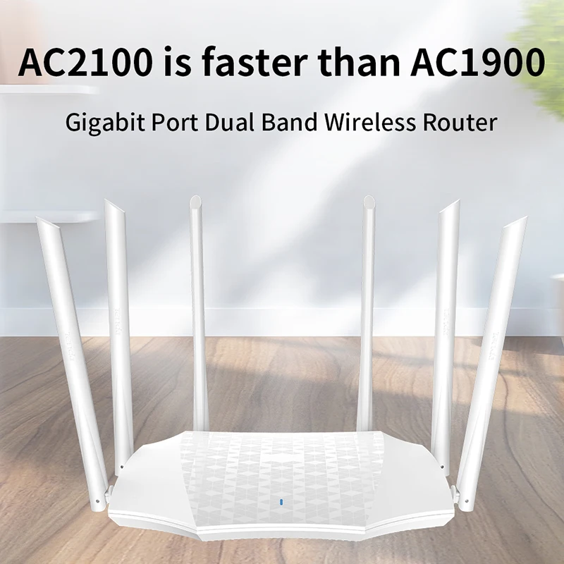 Wi Fi роутер GC21 гигабитный AC2100 6 антенн 6*6 дБи IPV6|Беспроводные роутеры| |