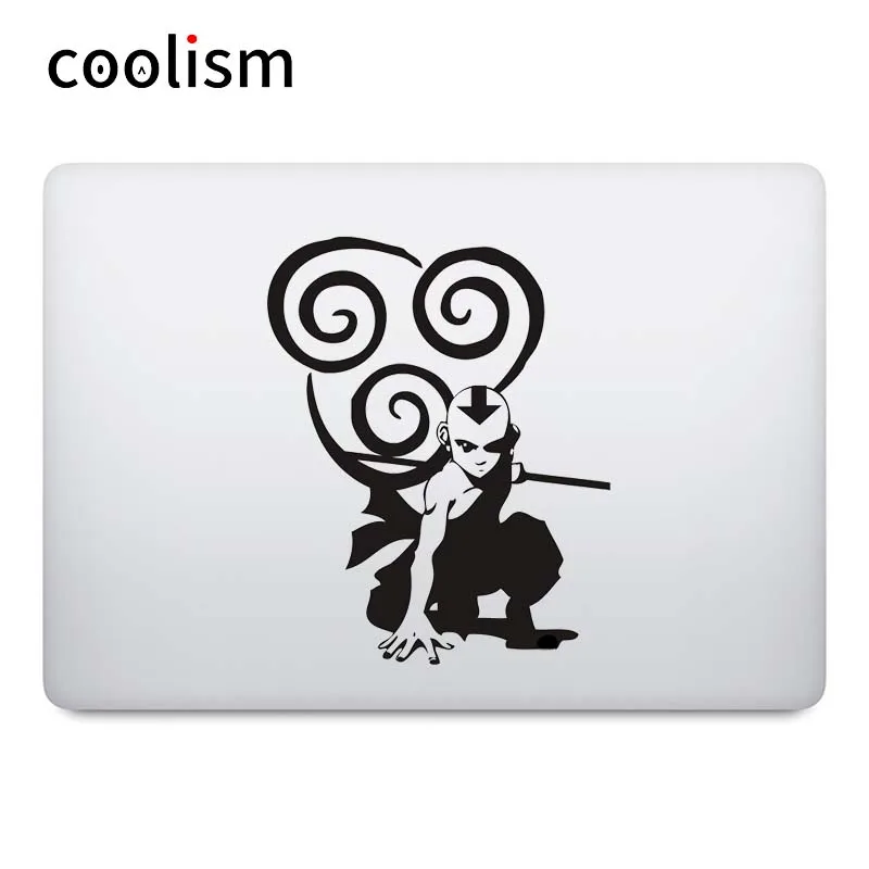 Последний Airbender Аватар наклейка для ноутбука Macbook Pro Air retina 11 12 13 14 15 дюймов Xiaomi Mac