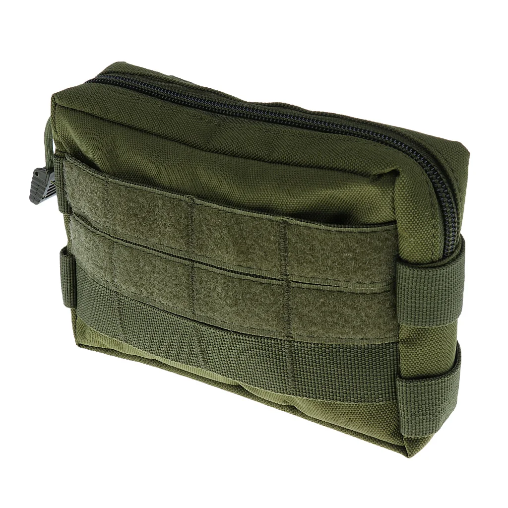 

Outdoor Sports Travel 1000D Waterproof Nylon Molle Tactical Waist Bag Phone Belt Loop Bum Fanny Pack Pocket Purse