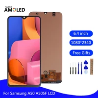 amoled for samsung galaxy a50 a505 a505fds sm a505fnds display lcd touch screen digitizer assembly for samsung a50 a505f lcd