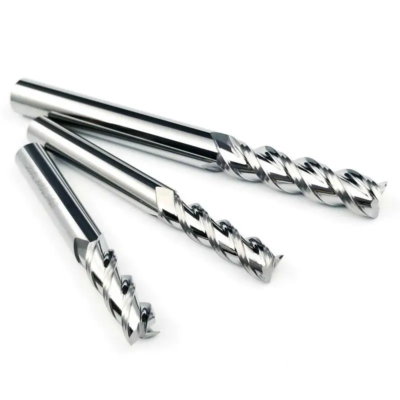 Твердосплавный алюминий с использованием endmill HRC55 стандартная Концевая фреза