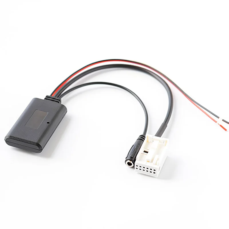 

12 Pin 5-12V Bluetooth 5.0 Car Hands-free Microphone Adapter Port Male DP to HDMI Cable Adapter Video Audi for Peugeot Citroen