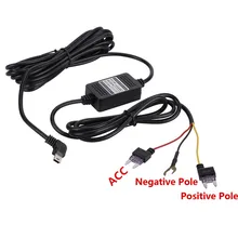 Car Dash Cam Buck line Driving Recorder ACC step-down line 12V/24V to 5V 3A For Dash Camera Auto Charging For Parking Monitor