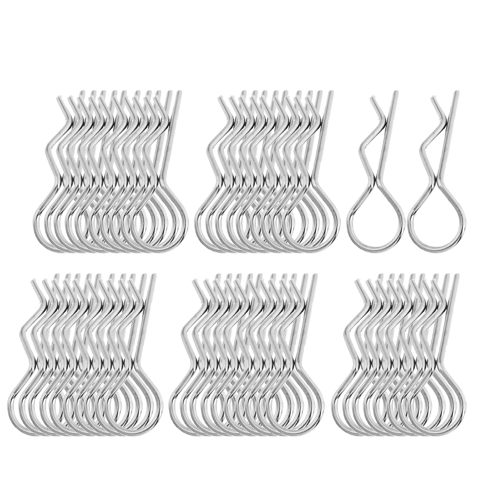 50 шт. зажимы для тела R шпильки HPI HSP 1/10 1/12 1/8 RC автозапчасти | Игрушки и хобби