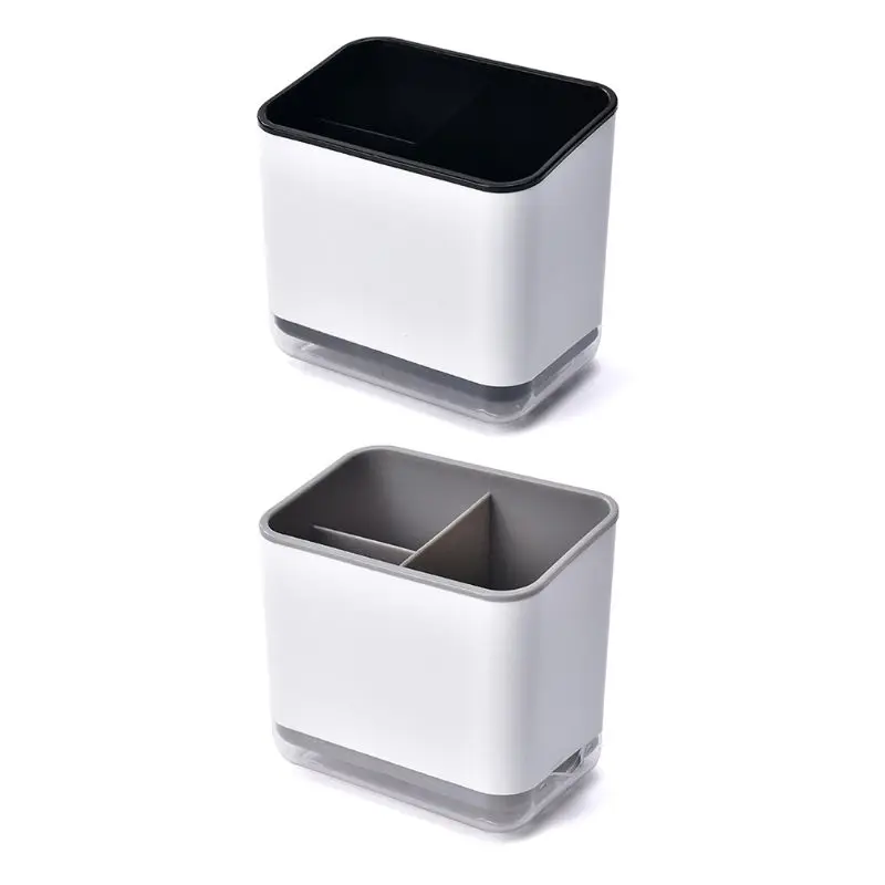 

Multifunctional Spoon Fork Chopstick Storage Box Double Layer Cutlery Drain Rack 203F